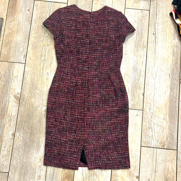 Great condition woven Biden Shift Dress size 4R - Picture 2 of 3